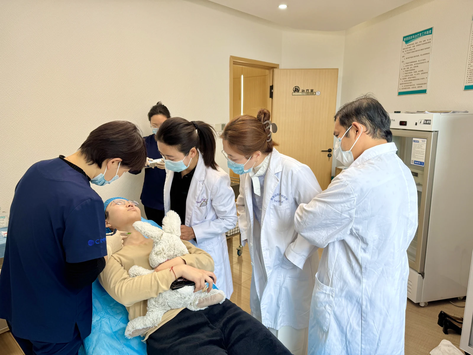 Beatrice Academy hands-on injection training